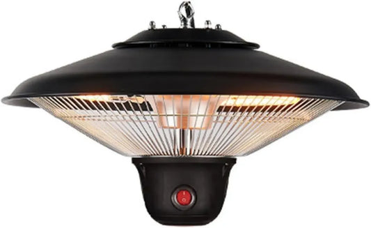 Chauffage Infrarouge Suspendu 1500W pour Terrasse et Intérieur avec Sécurité Anti-Surchauffe