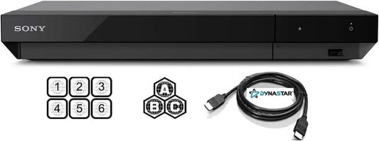 Lecteur Blu-Ray 4K UHD Multi-Région Compatible UBP-X700 avec Lecture 4K, 3D et Dynastar HDMI de 1,8m