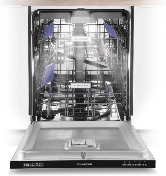 Lave-vaisselle Intégrable Schneider 16 Couverts avec Tiroir et Moteur à Induction