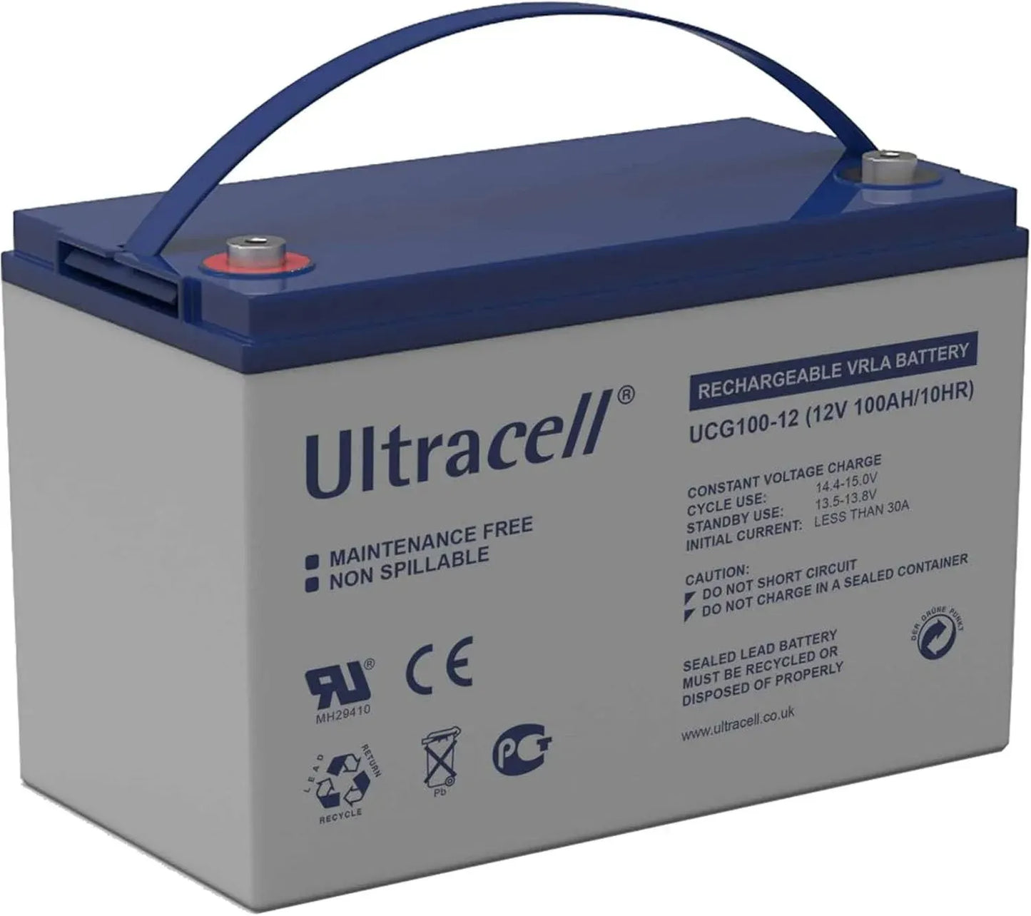 Batterie Gel Étanche 12V Décharge Profonde pour Énergie Solaire