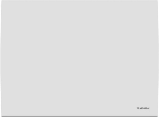 Radiateur électrique céramique Thomson 1000W avec thermostat moderne blanc