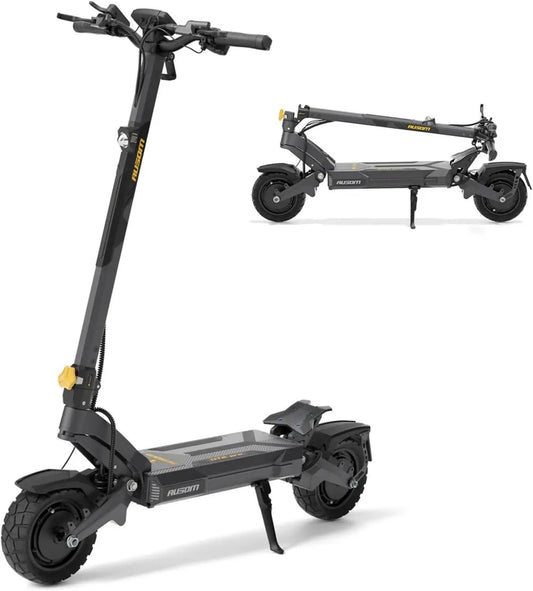 Trottinette électrique puissante DT2 Pro 2200W, pliable avec autonomie 115km, freins hydrauliques E-ABS, tout-terrain pour adulte, batterie 23.4Ah 52V